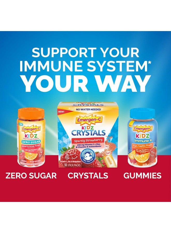 Emergen-C Kidz Immune+ Immune Support Dietary Supplements, Flavored Gummies with Vitamin C, B Vitamins and Vitamin D for Immune Support, Fun-Tastic Fruit Flavored Gummies - 44 Count - Image 5