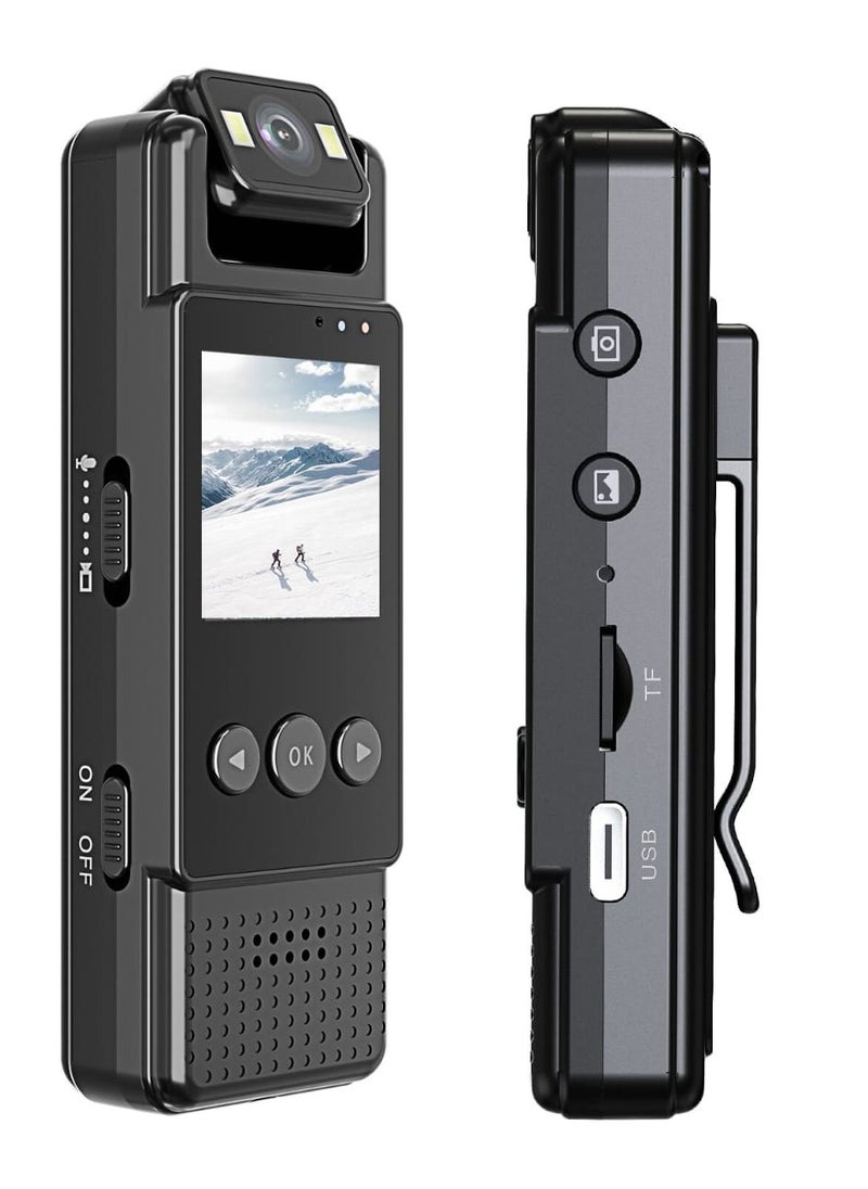 GULFLINK MD2 Wi-Fi Mini Camera 1080P Portable Digital Video Recorder Small Body Cam Night Vision DV Miniature Camcorder.  - Image 1