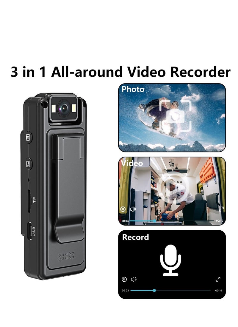 GULFLINK MD2 Wi-Fi Mini Camera 1080P Portable Digital Video Recorder Small Body Cam Night Vision DV Miniature Camcorder.  - Image 2