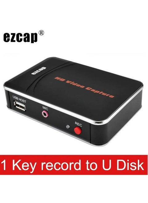 EZCAP 280HD HDMI Game Capture Card Video Record Box 1080P 30fps Game Recorder for Xbox PS3 PS4 MIC Input, to USB Disk, no Need PC