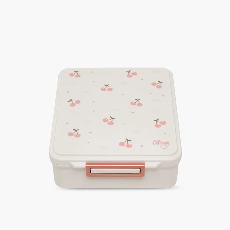 Citron Citron Cherry Print Lunch Box for Kids