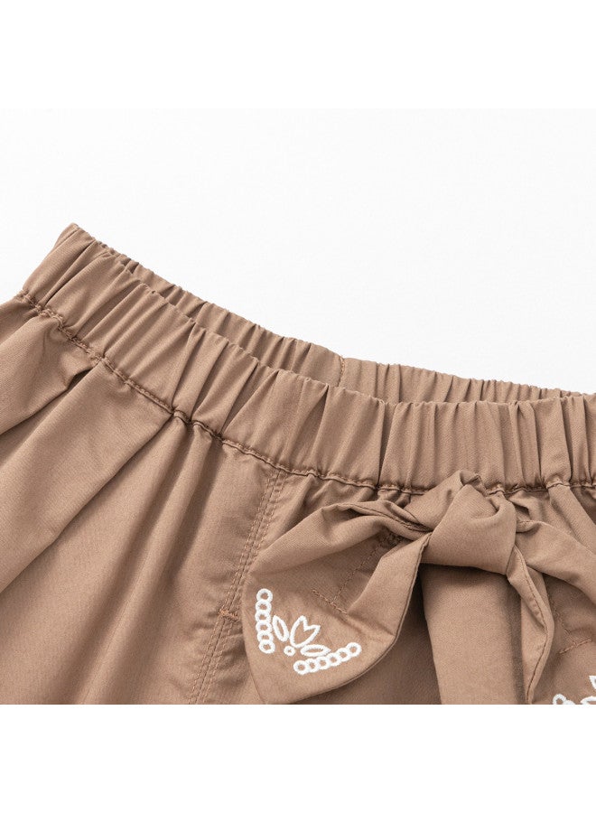 balabala Girls' Casual Pants 2025 New Summer Collection - Loose & Stylish Toddler Bottoms - Image 4