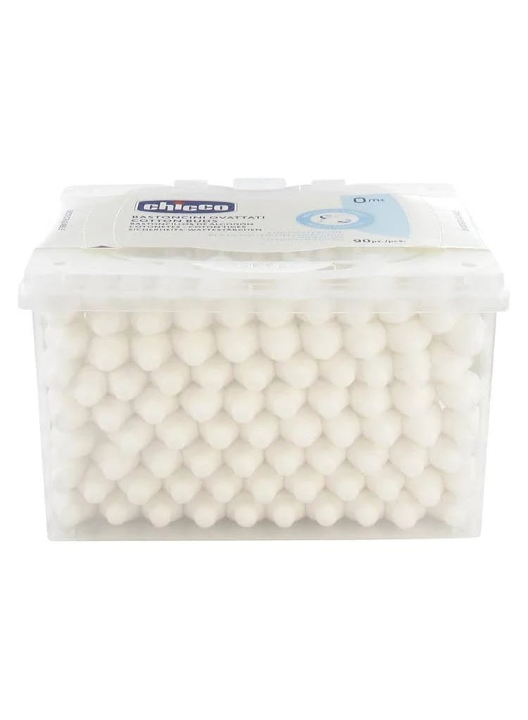 Chicco Cotton Buds 0m+ x90 - Image 3