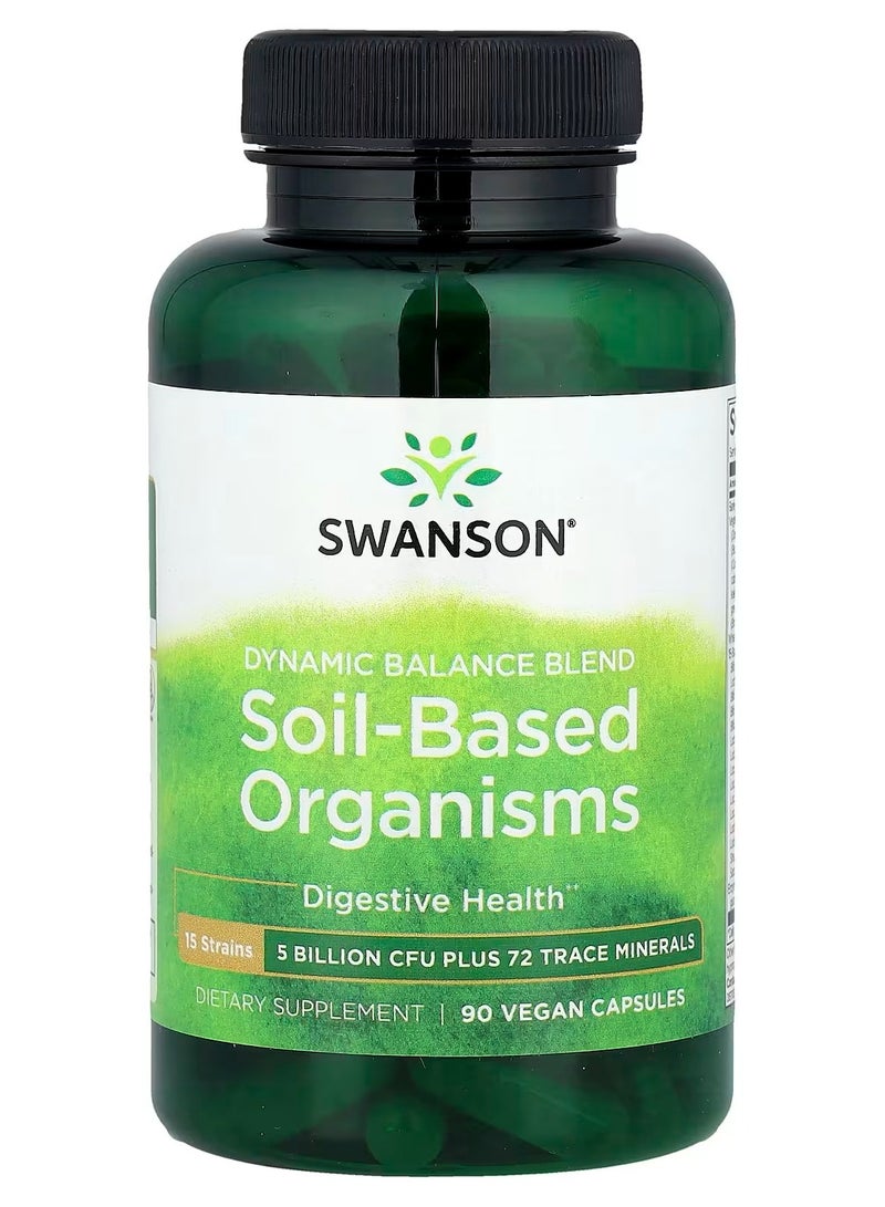 سوانسون، الكائنات الحية القائمة على التربة، 90 كبسولة نباتية