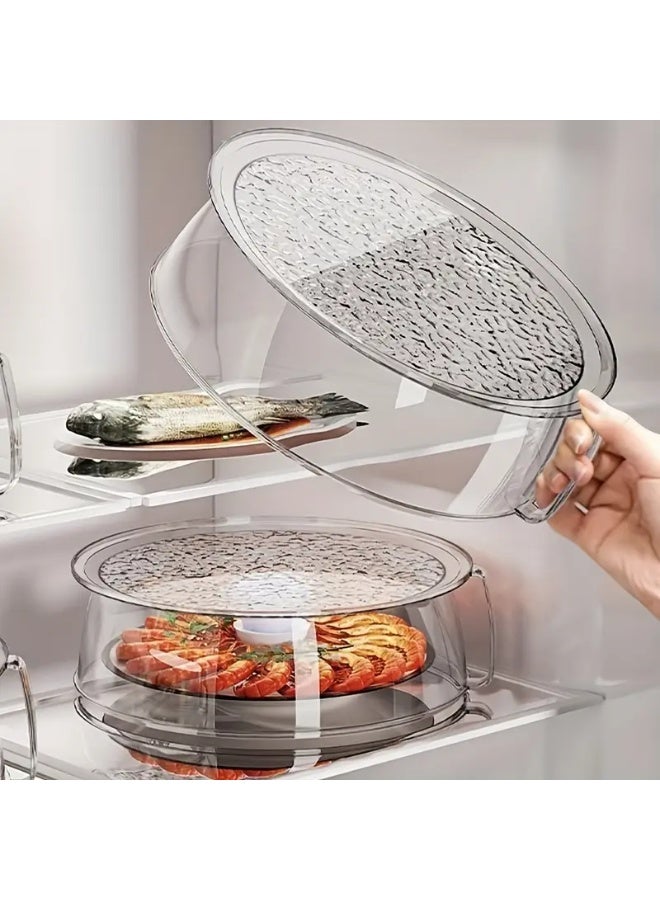 1pc Multi-Function Unbreakable Microwave Splatter Cover – Reusable Food Protector, Heat-Resistant & Easy to Clean - Image 4