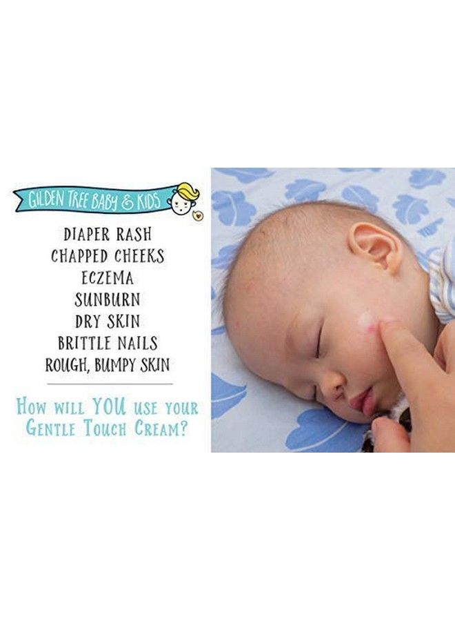 Gilden Tree كريم مرطب للأطفال والرضع للبشرة الحساسة متعدد الأغراض لعلاج الإكزيما والصدفية والوردية والتهاب الجلد وعلاج الطفح الجلدي للبشرة الجافة والمتشققة والمتهيجة والحكة (1 برطمان) - Image 4