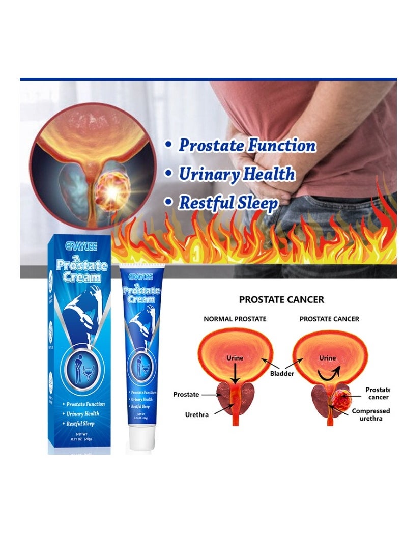 ERAYCEE Men Prostate Enhance Cream Reduce Frequent Urination For Men Health Care Treatment 20G  - Image 2