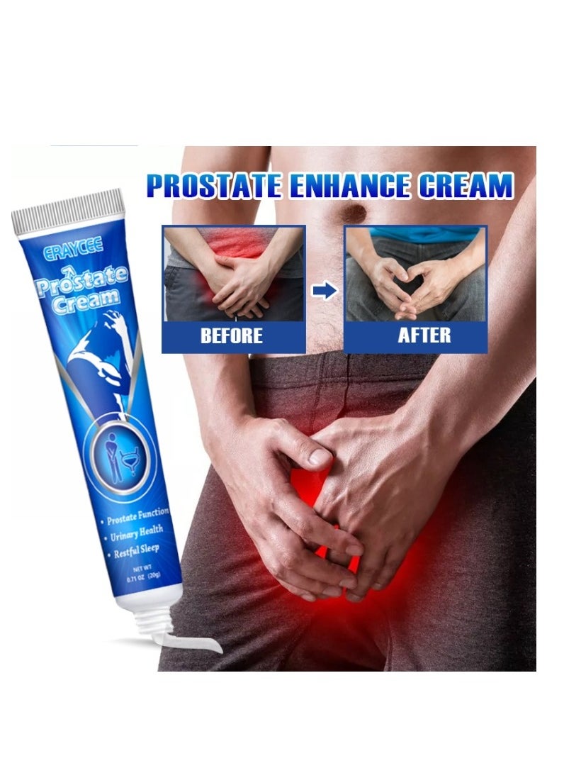 ERAYCEE Men Prostate Enhance Cream Reduce Frequent Urination For Men Health Care Treatment 20G  - Image 3