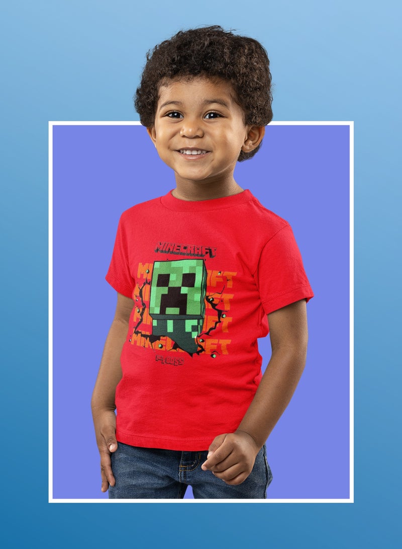 ZOOM MINECRAFT LIKE A BOSS - KIDS T-SHIRT