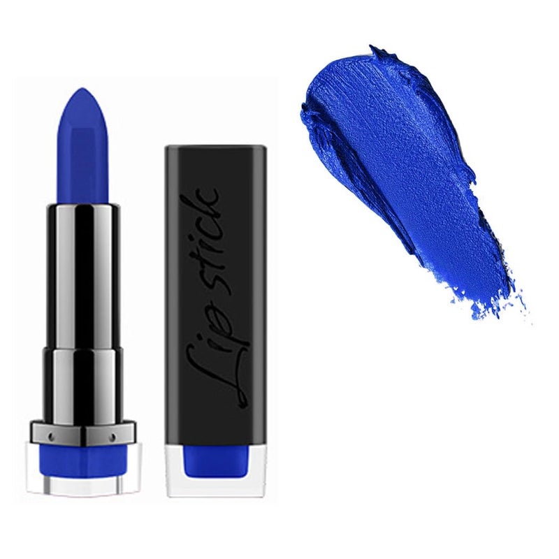Kilshye Matte Lipstick Hight Pigment Lipsticks Long Lasting Lip Stick Waterproof Lips Gloss Cream Lipgloss Makeup for Women and Girls Pack of 1 (A- Blue 16) - Image 2