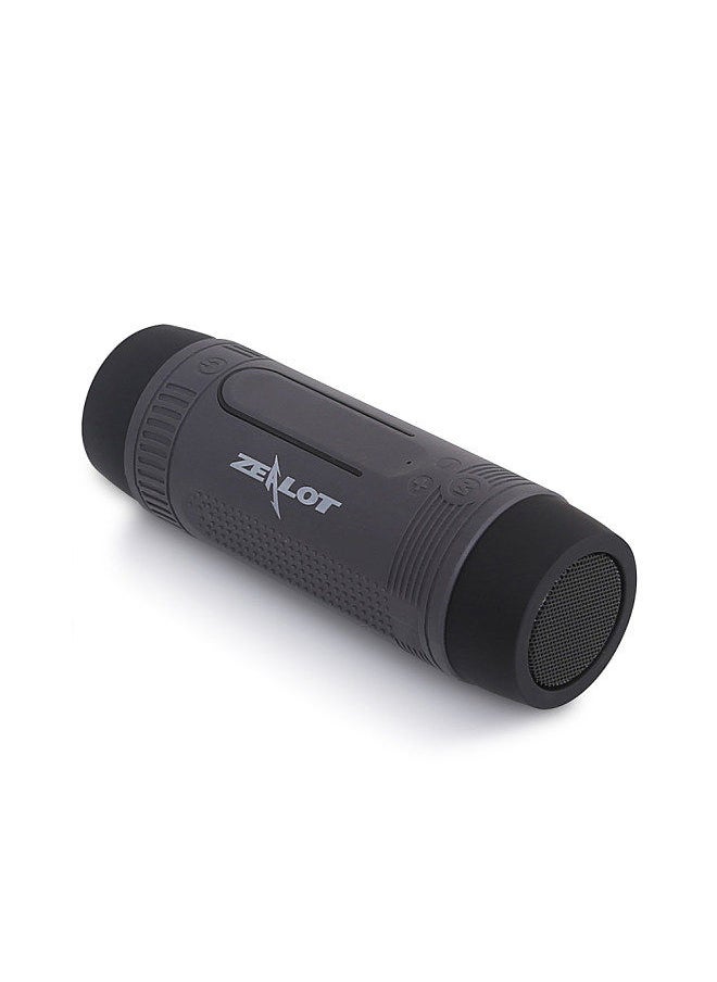 Zealot - ZEALOT S1 Portable Wireless Bluetooth Speaker Grey - Image 1