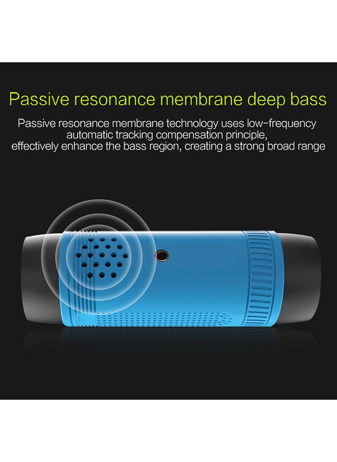 Zealot - ZEALOT S1 Portable Wireless Bluetooth Speaker Grey - Image 1