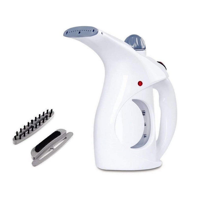 BKSMD Plastics White Steamer for Facial Handheld Garment Steamer for Clothes Portable Family Fabric Steam Brush - Image 4
