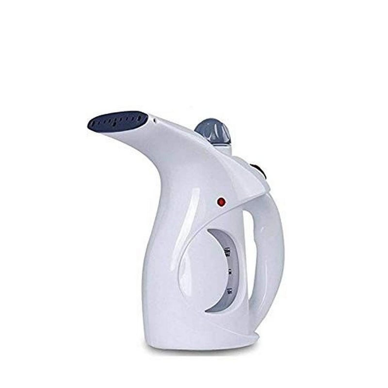 BKSMD Plastics White Steamer for Facial Handheld Garment Steamer for Clothes Portable Family Fabric Steam Brush - Image 1