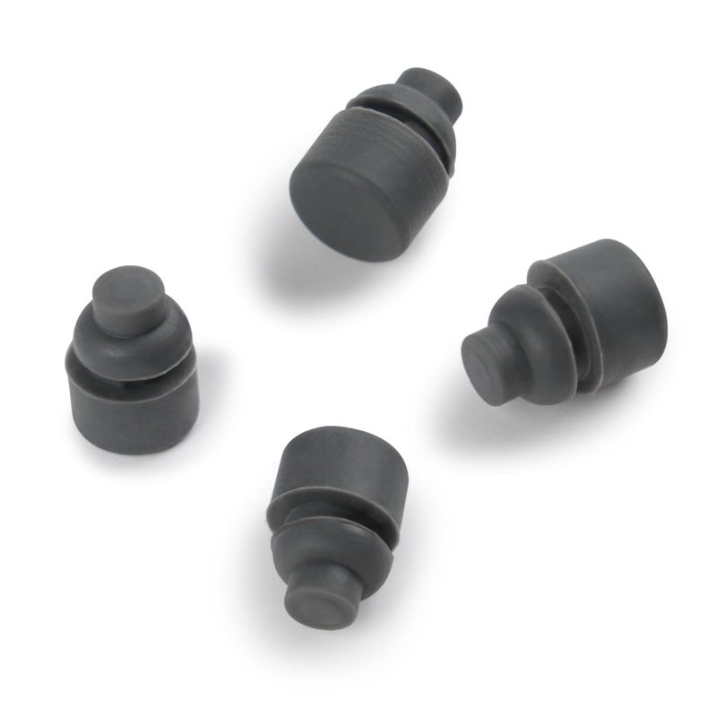 KOOC Gray Rubber Feet for Slow Cookers 5 qt 7 qt and 8.5 qt Replaceable Slow Cooker Legs Pot Insert Accessories (4 Packs) - Image 1