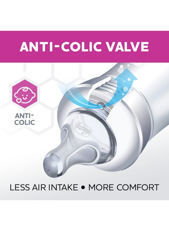 شيكو حلمة رضاعة الأطفال "دو" من تشيكو، مصنوعة من السيليكون بنسبة 100%، مزودة بصمام مضاد للمغص | ملمس ناعم كالجلد وتدفق حليب يشبه تدفق حليب الثدي | المرحلة الثانية، تدفق متوسط | عبوة من قطعتين | 3 أشهر فأكثر - Image 4