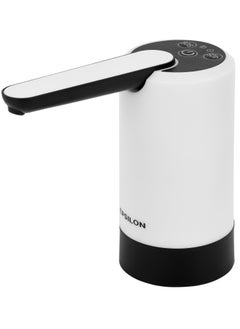 Epsilon Automatic Water Dispenser- EPSWD1465| Simple Installation, Dispenser for Water Gallon, Can be Used at Home and Office| Portable and Light-Weight Dispenser with Easy One Touch Mechanism and USB Charging| White