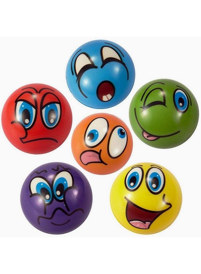Mydio Set Of 24 Stress Balls Stress Reliver Party Favor Soft Pu Ball Assorted Colors Random Pattern Party Toys Kids Play Ball Tent Ball Toddler Ball 24 Pack - Image 3