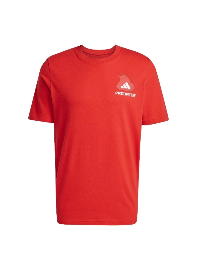 اديداس adidas history predator men graphic t-shirt