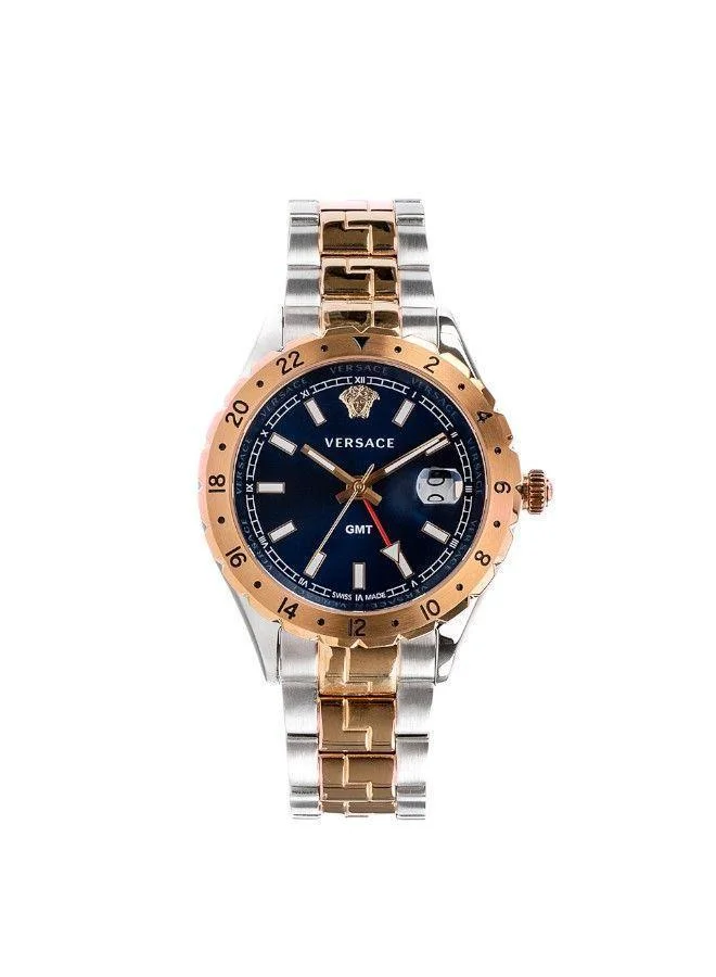 VERSACE Hellenyium GMT Blue Dial Watch