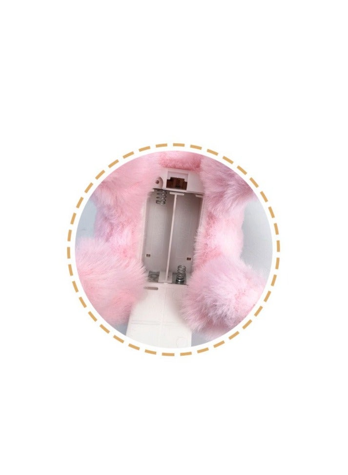 Interactive Rabbit Toy, Rabbit Cuddly Toy, Small, Easter Gifts Children, Interactive Plush Toy with Walking, Can Walk and Talk, Birthday Gift  - Image 4