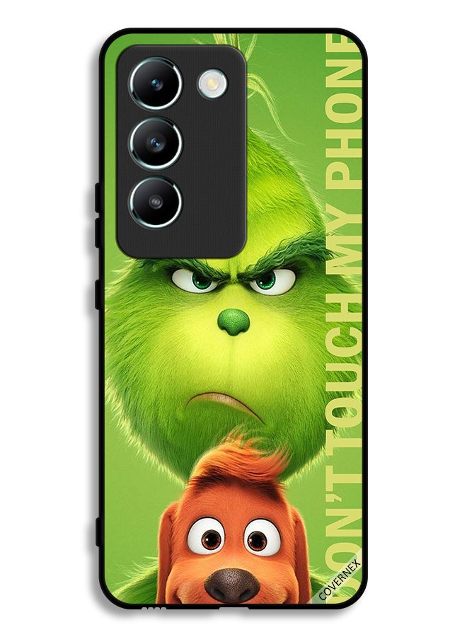 Covernex Vivo Y100 4G Protective Case Cover Don't Touch My Phone Angry - Image 1