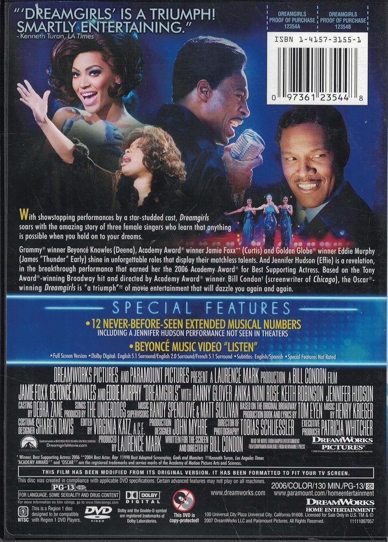 DreamWorks Dreamgirls Full Screen Edition - Image 2