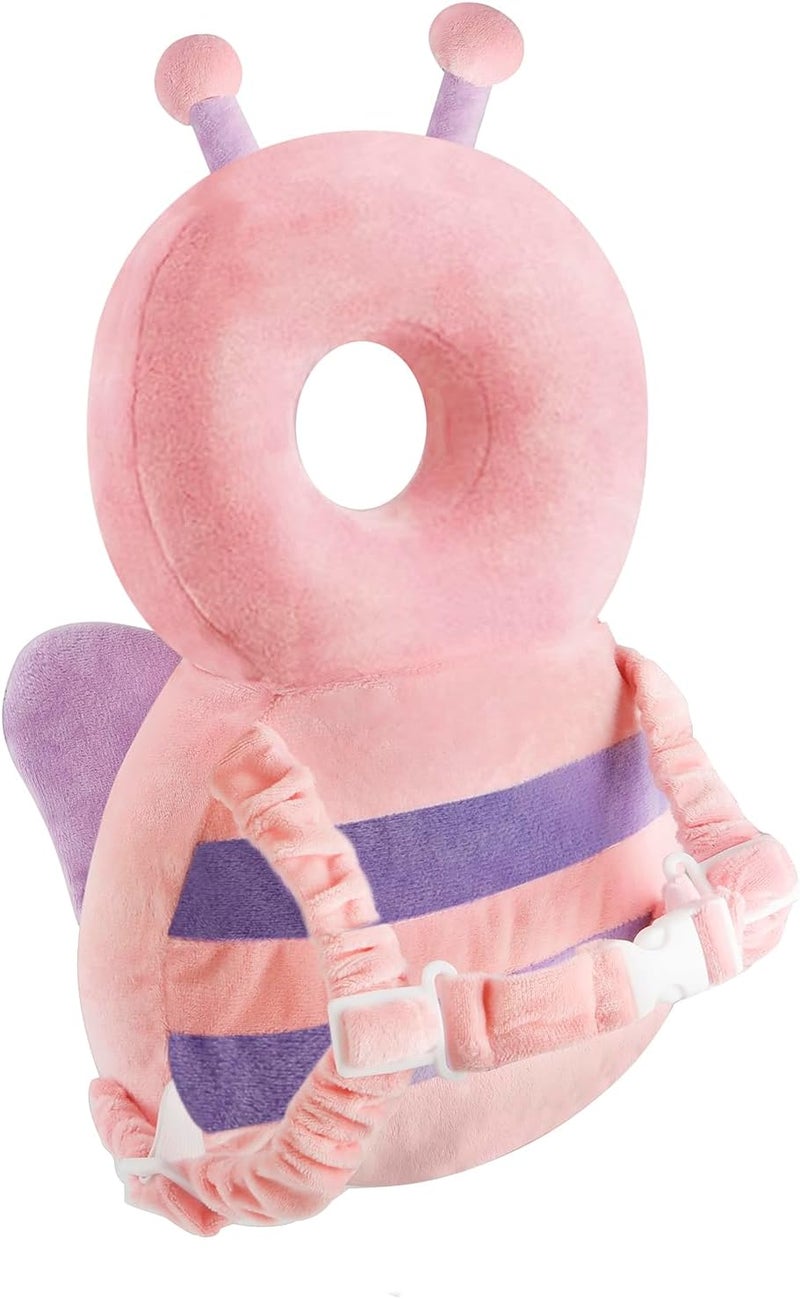 PandaEar Baby Head Protection Backpack with 2 Baby Knee Pads for Walking  Crawling Toddler Walking Head Protector Adjustable Head Protector Pad Safety Cushion - Image 3