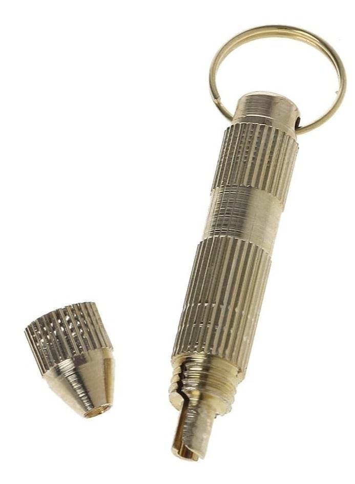 4 in1 Mini Portable Golden Opener Screwdrivers Ear Pick Ear Cleaner toothpick Keychain Kit Fashion Processed - Image 2