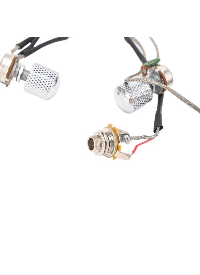 Thoraya - GMA23 Pre Wired Guitar Neck Pickup Magnet 1T1V Electric Guitar Pickup with 250K Potentiometer 6.35 Output Jack for TL - Image 1