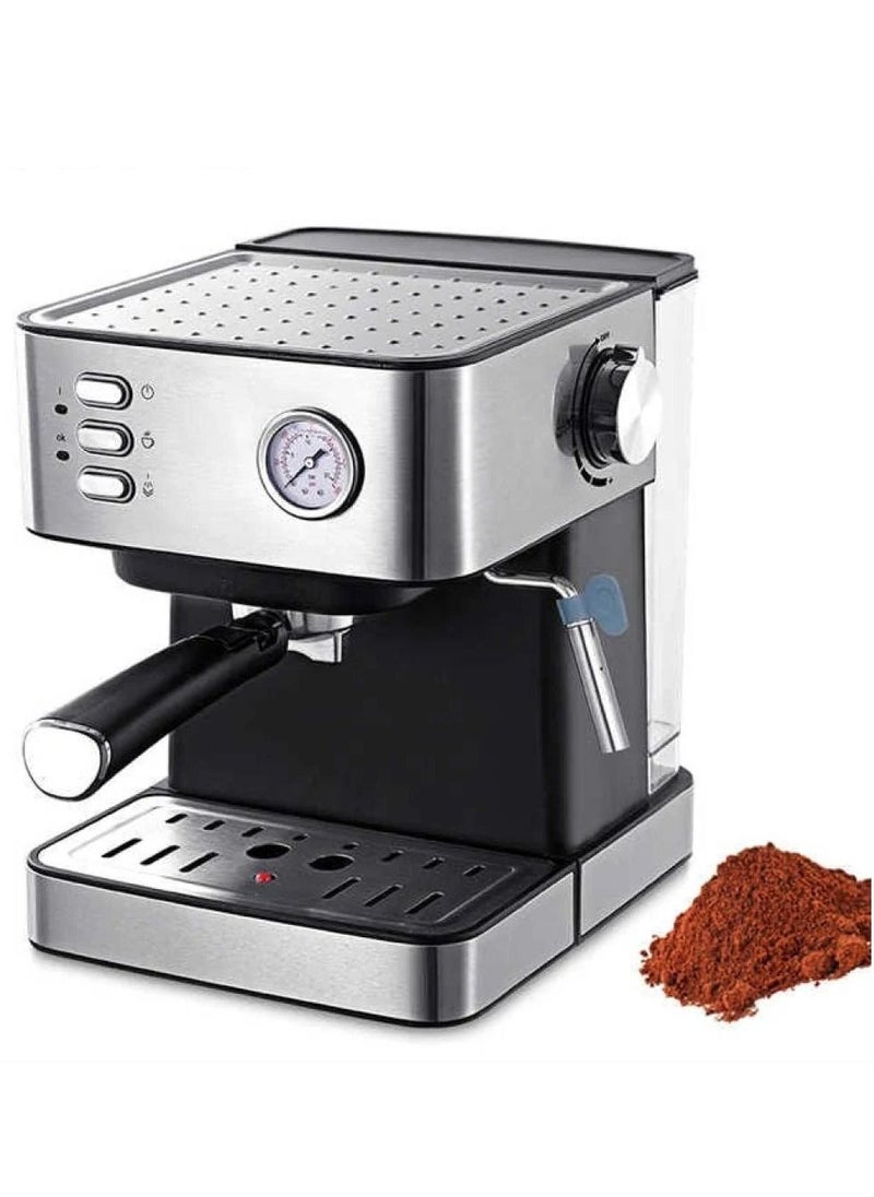 Denx Dinex Espresso And Cappuccino Coffee Maker With Touch Screen, Power Of 850 Watts And Capacity Of 1.6 Liters, Steel - Dx1770 - Image 4