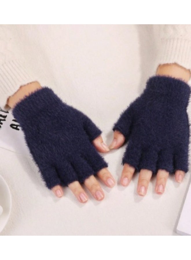 Women’s Fingerless Gloves – Warm Crochet Arm Gloves, Suitable for Outdoor Sports and Daily Winter Wear - Image 2