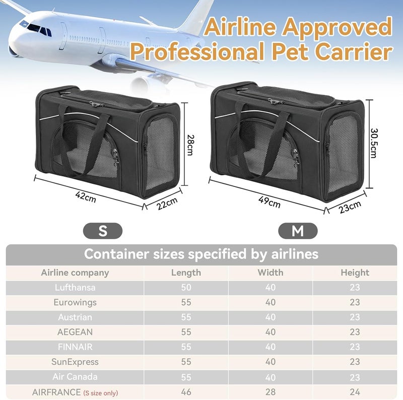 Petsfit Transport Bag for Dogs and Cats, Cat Transport Box for Dogs - Image 2