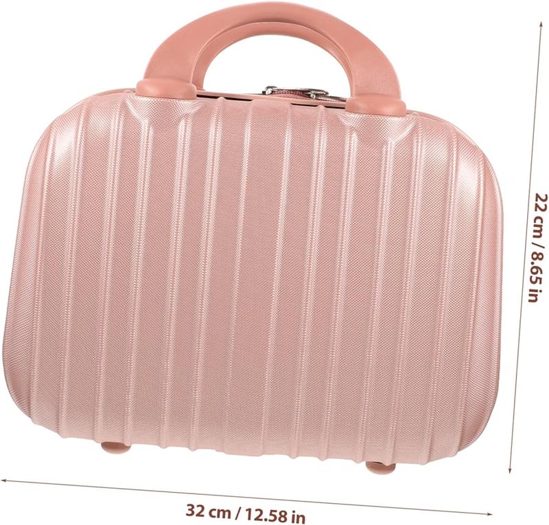 Large Capacity Portable Makeup Bag for Women Travel Cosmetic Organizer Case Black - Image 3
