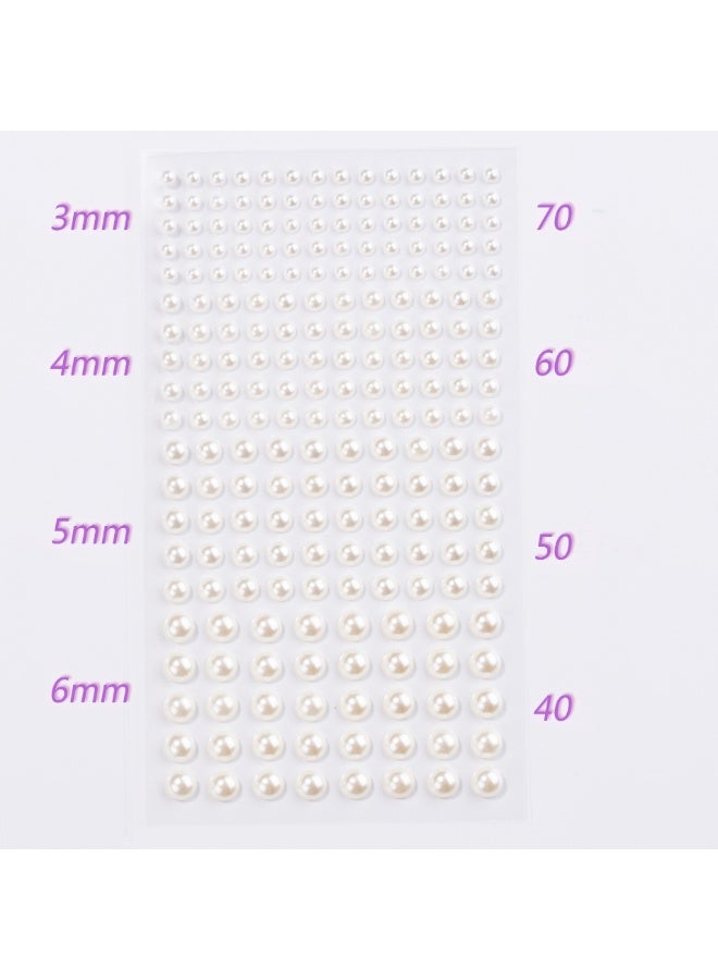 3.4.5.6MM ملصقات اللؤلؤ لشخصين - Image 2