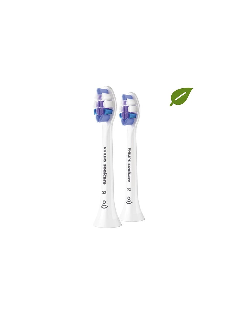 PHILIPS SONICARE طقم استبدالي لفرشاة الأسنان الحساسة Philips Sonicare HX6052/93 مكون من قطعتين - Image 1
