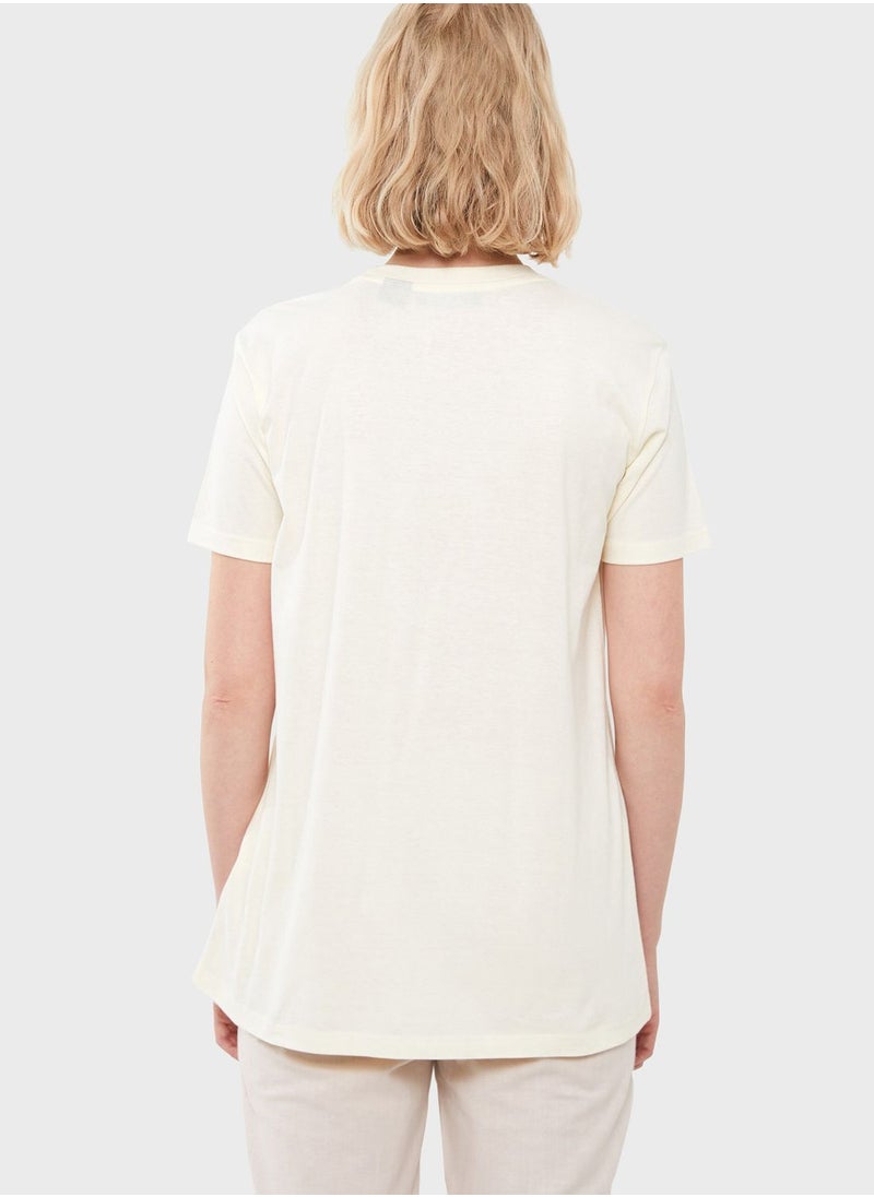 LC WAIKIKI - Crew Neck Graphic Tunic - Image 1