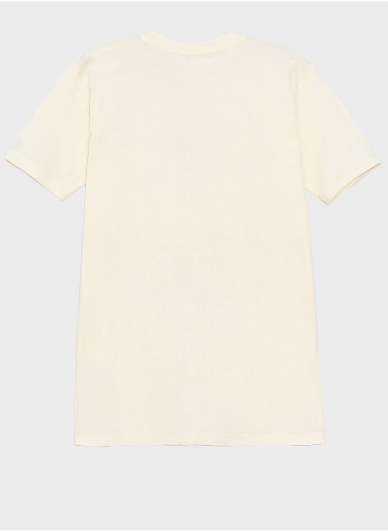 LC WAIKIKI - Crew Neck Graphic Tunic - Image 1