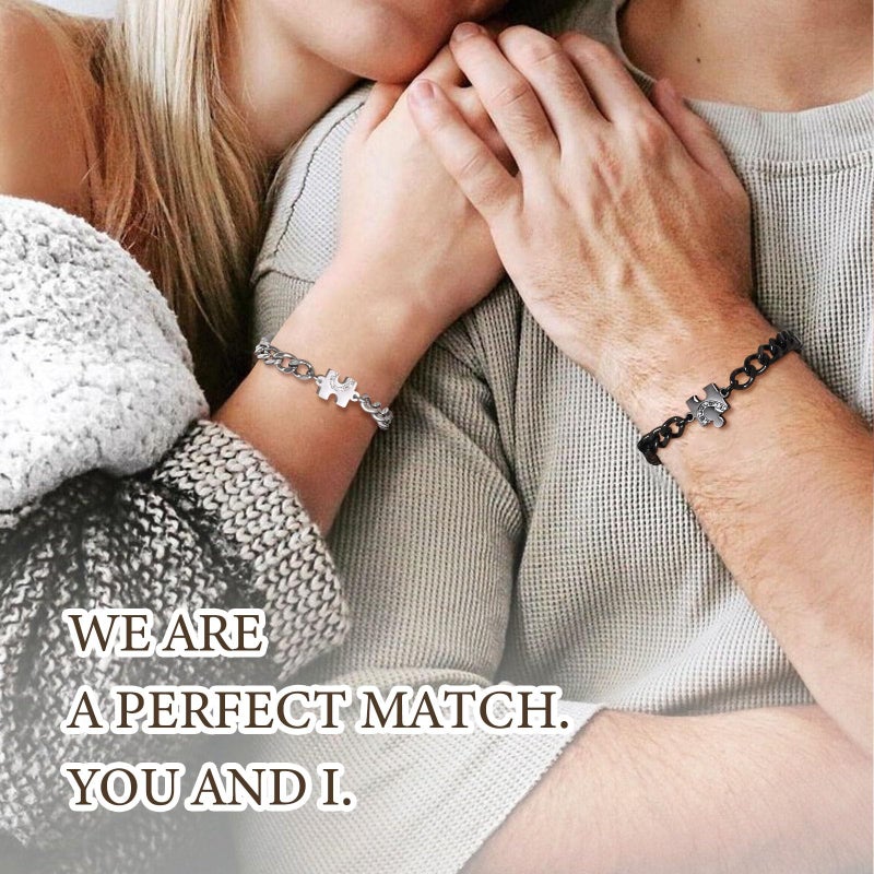 MEALGUET Couples Matching Bracelets for Men Women - Image 3