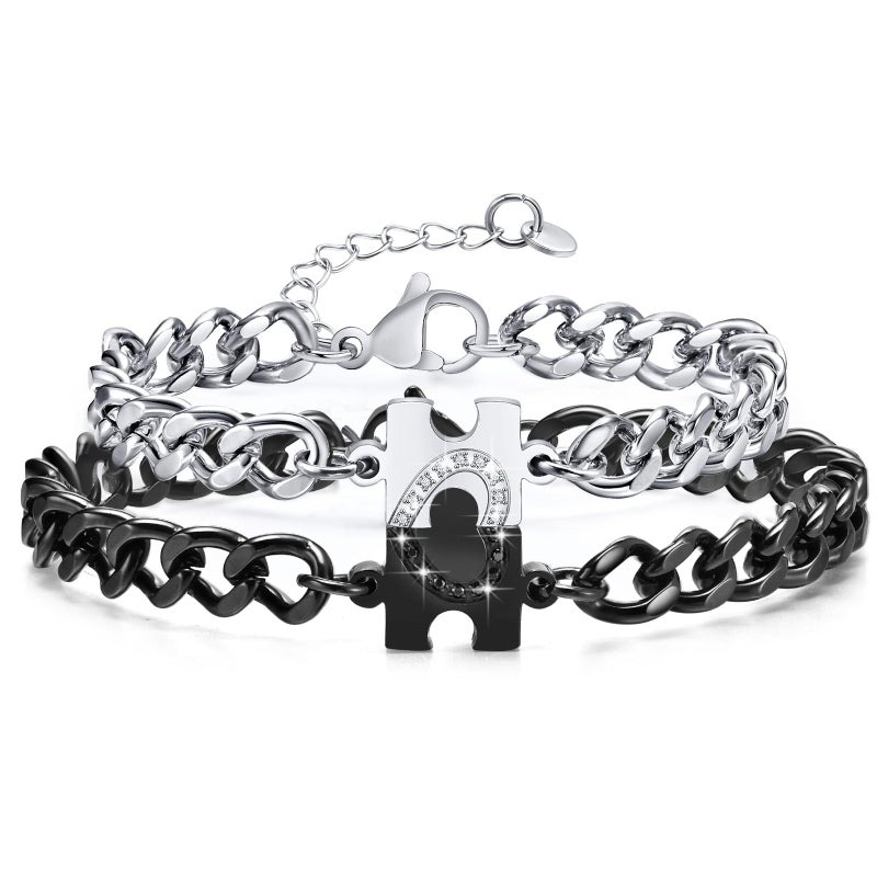 MEALGUET Couples Matching Bracelets for Men Women - Image 1