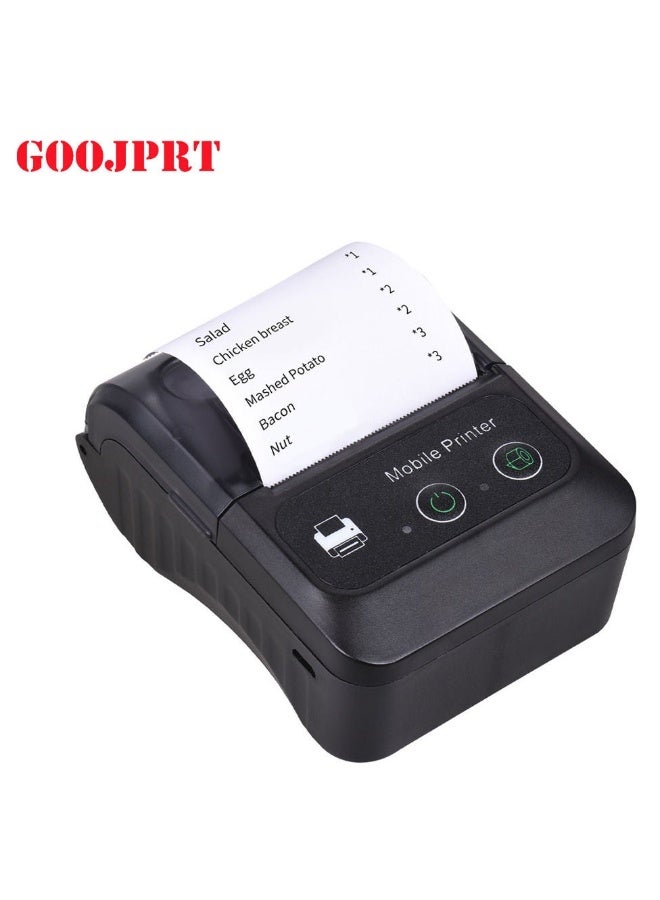GOOJPRT Portable Wireless BT 58mm Thermal Receipt Printer Mini USB Bill POS Mobile Printer - Image 1