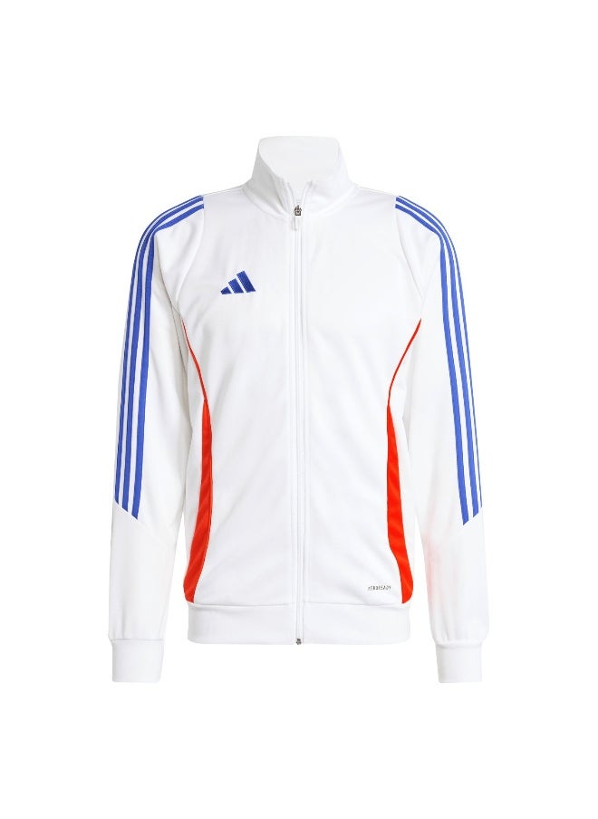 Adidas adidas Tiro24 Trjkt White Football Track Tops XS  - Image 2