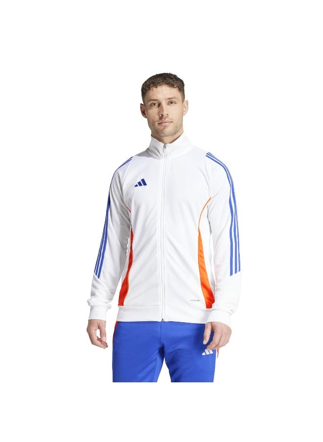 Adidas adidas Tiro24 Trjkt White Football Track Tops XS  - Image 3