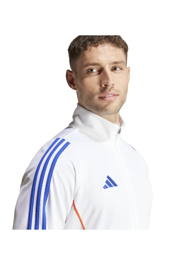 adidas تيرو  جاكيت كرة قدم أبيض