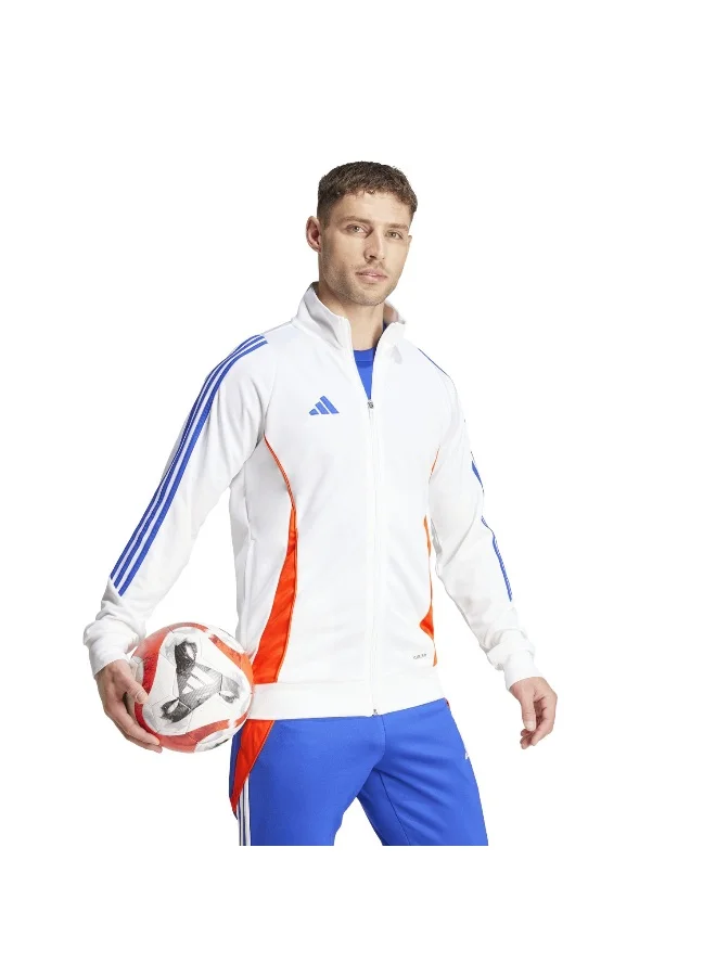 adidas تيرو  جاكيت كرة قدم أبيض