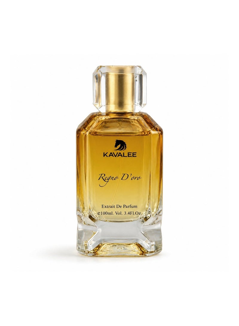 KAVALEE Regno D'oro Extrait de Parfum for Men and Women, 100ml - Image 2