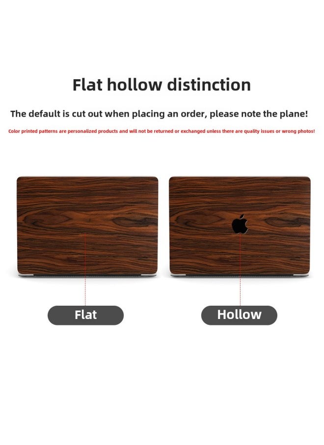 Generic - Apple Laptop Macbookpro Protective Shell 16-inch Apple Computer Protective Shell Wood Grain Apple Computer Shell-Color:RS-403-Applicable Model:Macbook12（A1534） - Image 1