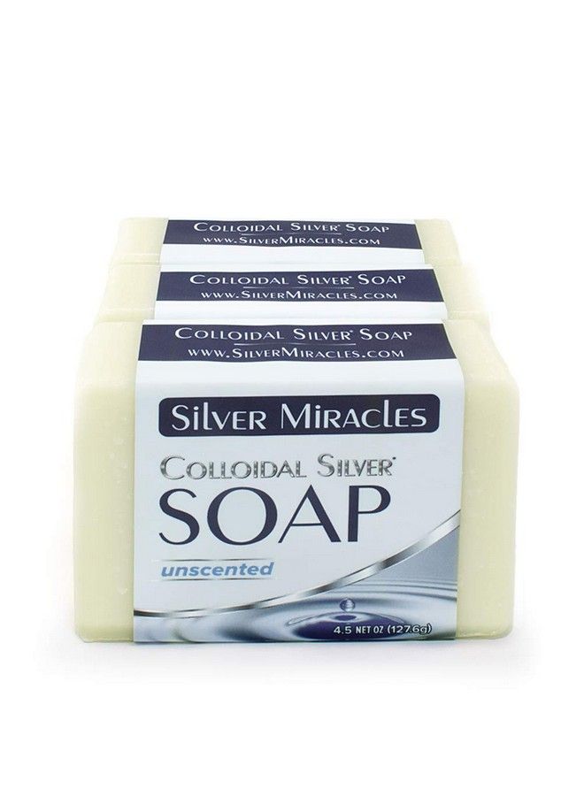 Silver Miracles صابون الفضة الغروية 3 عبوات - Image 2