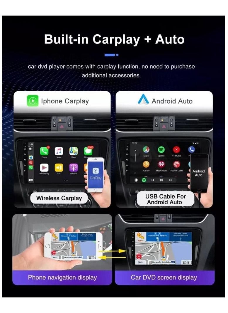 SHEZA STAR - Android Car Stereo for Toyota Land Cruiser 2006 to 2015 4GB RAM 64GB ROM Support Apple Carplay MirrorLink WiFi BT IPS Touch Screen with Backup Camera Included - Image 1