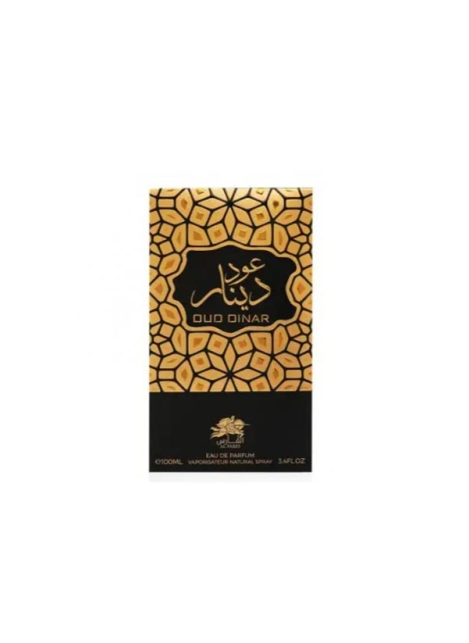Al Fares - Oud Dinar For Unisex EDP  100ml - Image 1